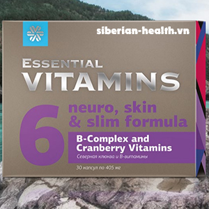 B-Complex and Cranberry Vitamins - tăng cường hệ thần kinh, cải thiện tình trạng da và tóc