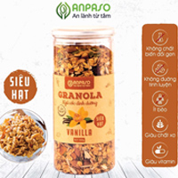 [Hàng chính hãng] Granola siêu hạt Anpaso 500gr Vị Vanilla thơm ngon
