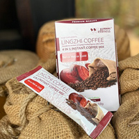 [Hàng chính hãng] Cà phê sức khỏe Lingzhi Coffee thảo dược tốt cho sức khỏe