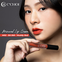 [Hàng chính hãng] Son Kem Khoáng C’Choi - Mineral Lip Cream